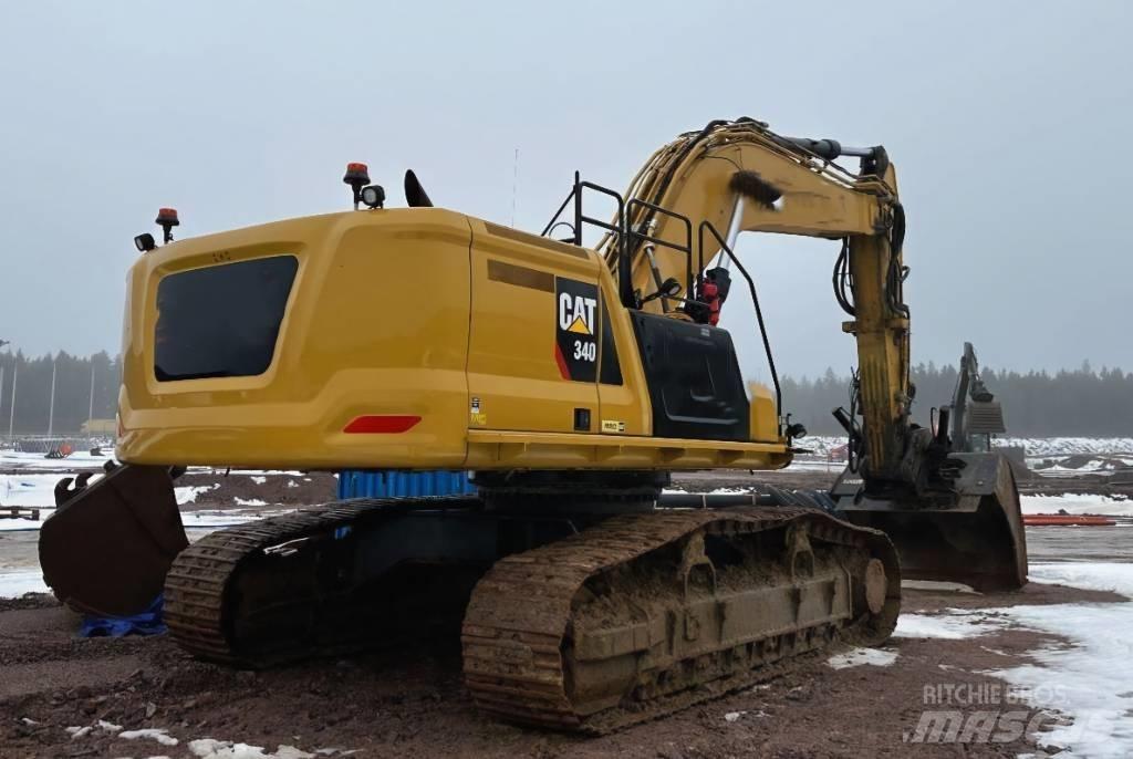 CAT 340 Vikšriniai ekskavatoriai