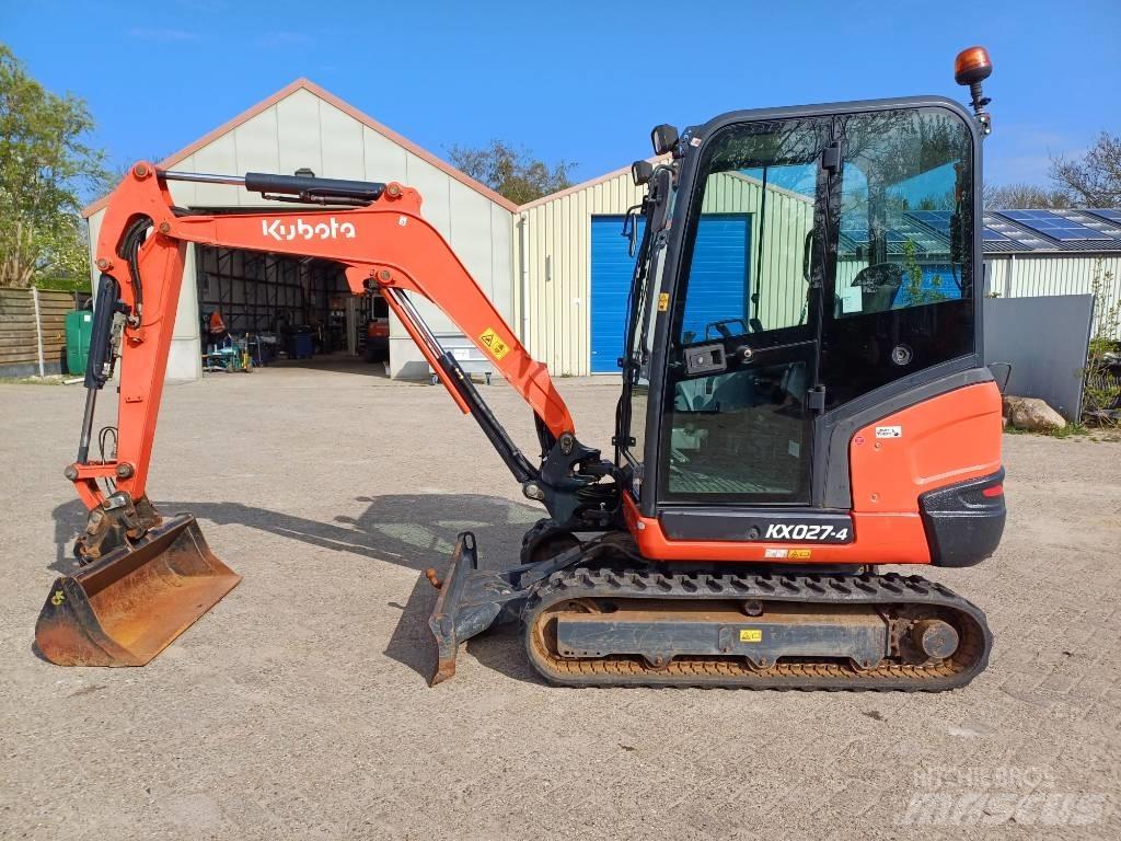 Kubota KX027-4 Mini ekskavatoriai < 7 t