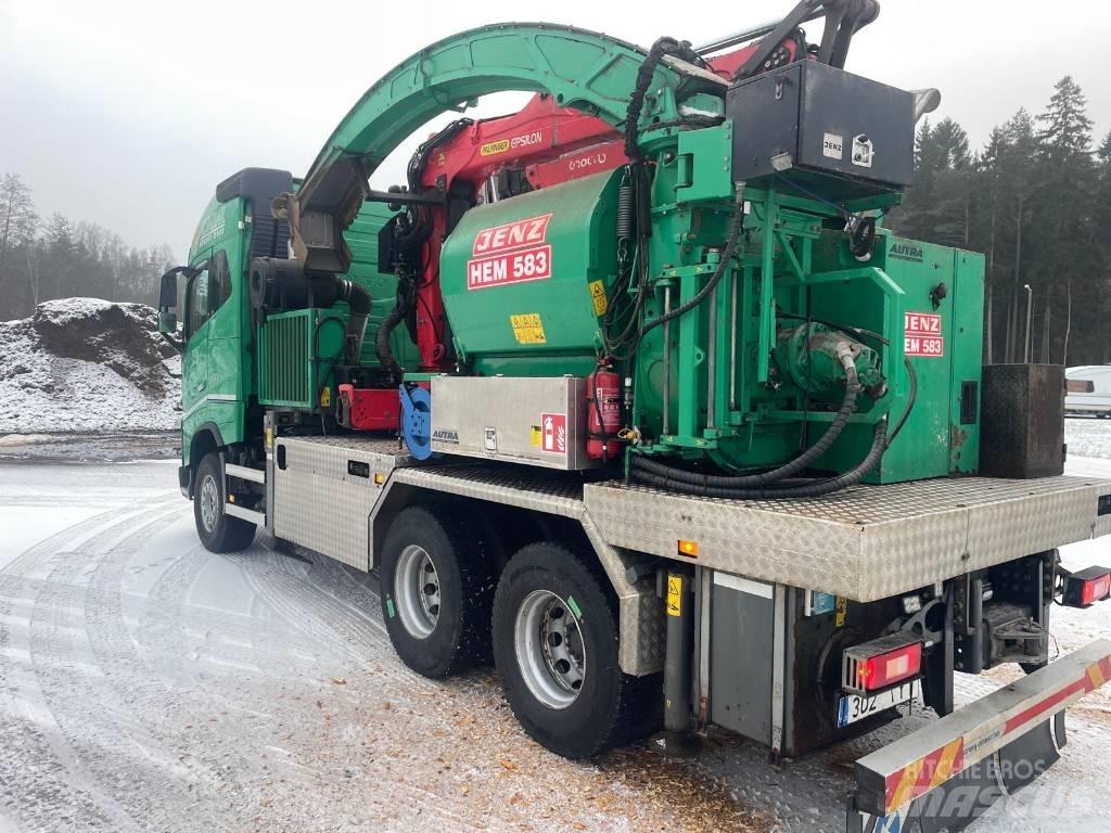 JENZ HEM 583 R Medienos smulkintuvai