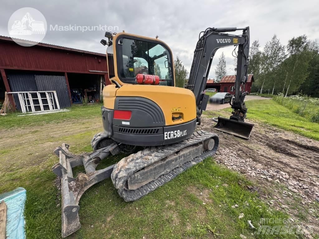 Volvo ECR 58 Mini ekskavatoriai < 7 t