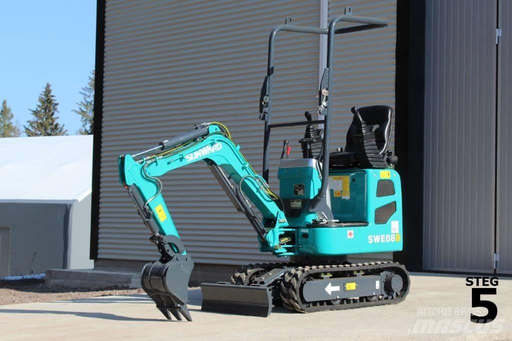 Sunward SWE 08 B Mini ekskavatoriai < 7 t