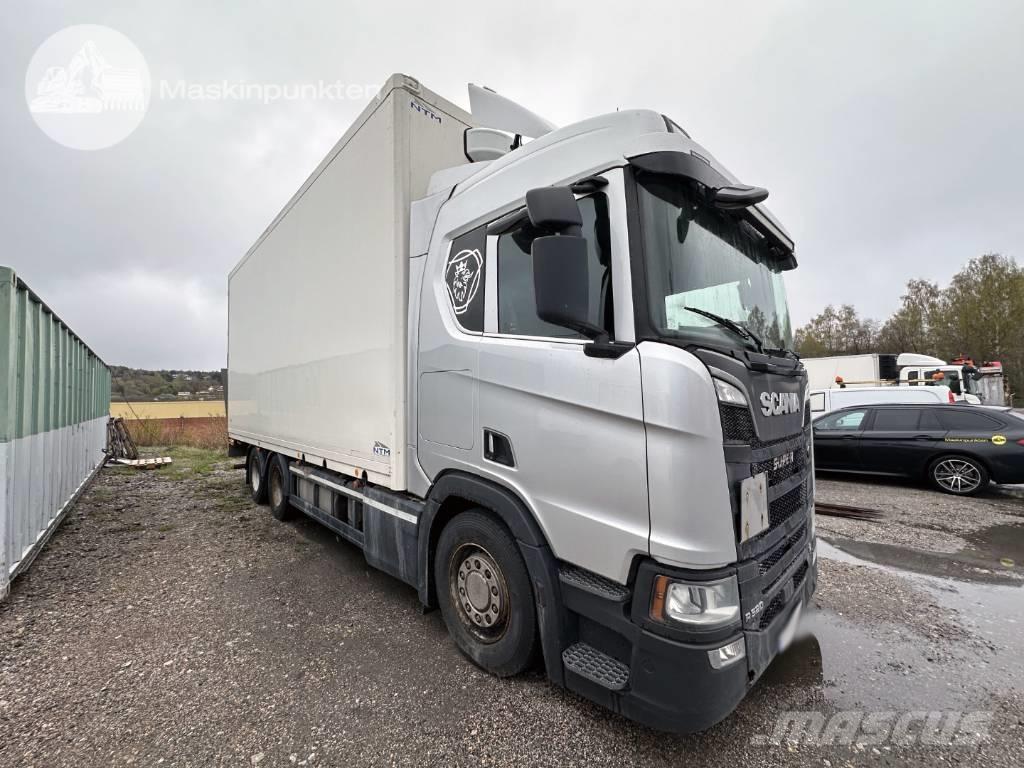 Scania R 520 Sunkvežimiai su dengtu kėbulu