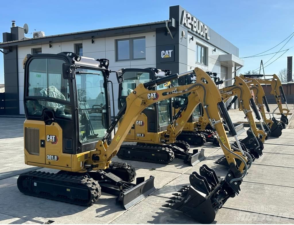 CAT 301.8 Mini ekskavatoriai < 7 t