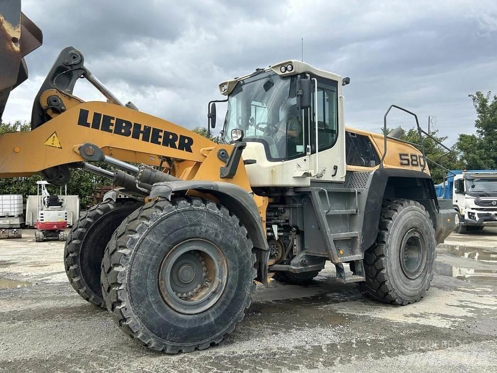 Liebherr L580 - Naudoti ratiniai krautuvai