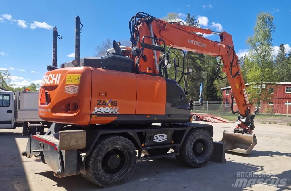 Hitachi ZX 140 W-6 Ratiniai ekskavatoriai
