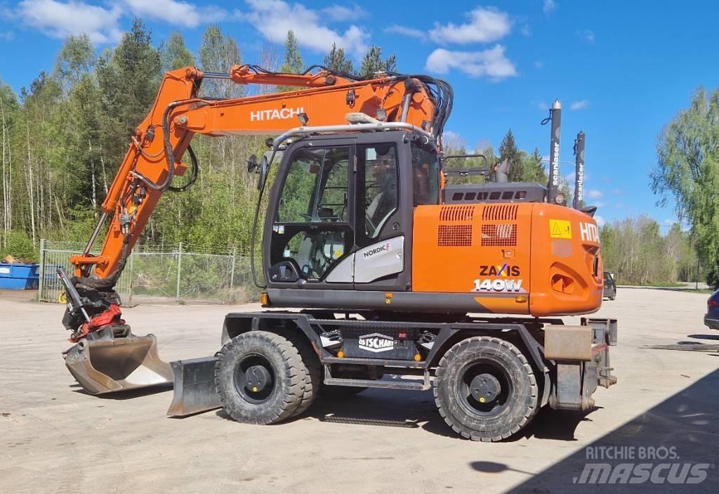 Hitachi ZX 140 W-6 Ratiniai ekskavatoriai