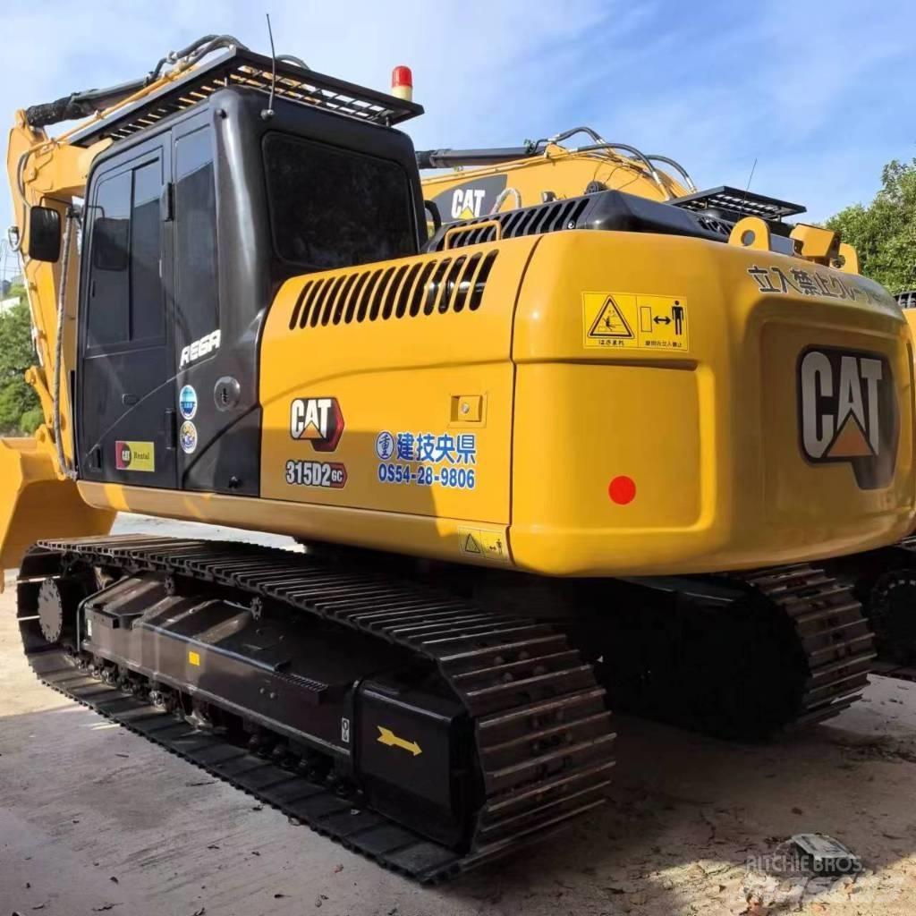 CAT 315 D Vikšriniai ekskavatoriai