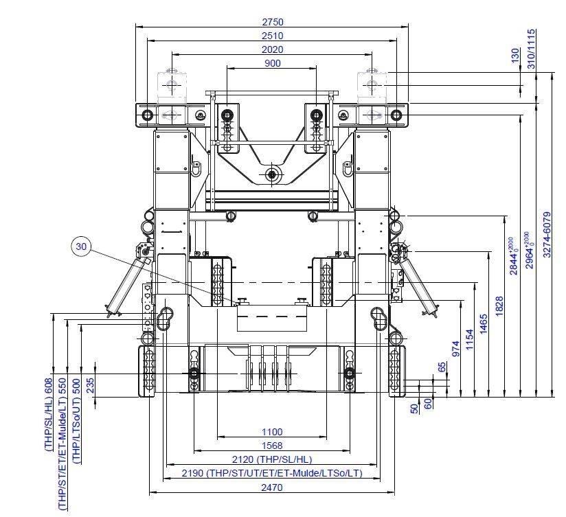 Goldhofer RA2-80 Transportas - Kita