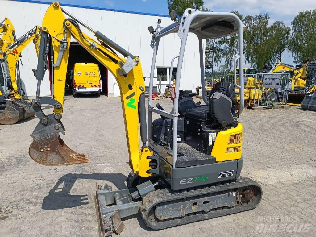 Wacker Neuson EZ17e Vikšriniai ekskavatoriai