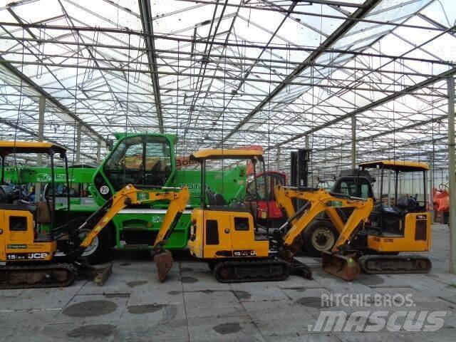 JCB 15C Mini ekskavatoriai < 7 t