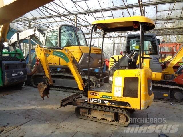 JCB 15C Mini ekskavatoriai < 7 t