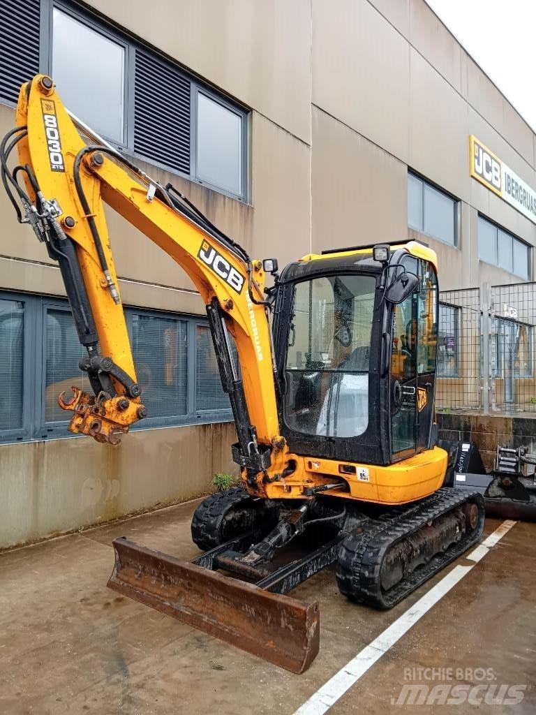 JCB 8030 ZTS Mini ekskavatoriai < 7 t