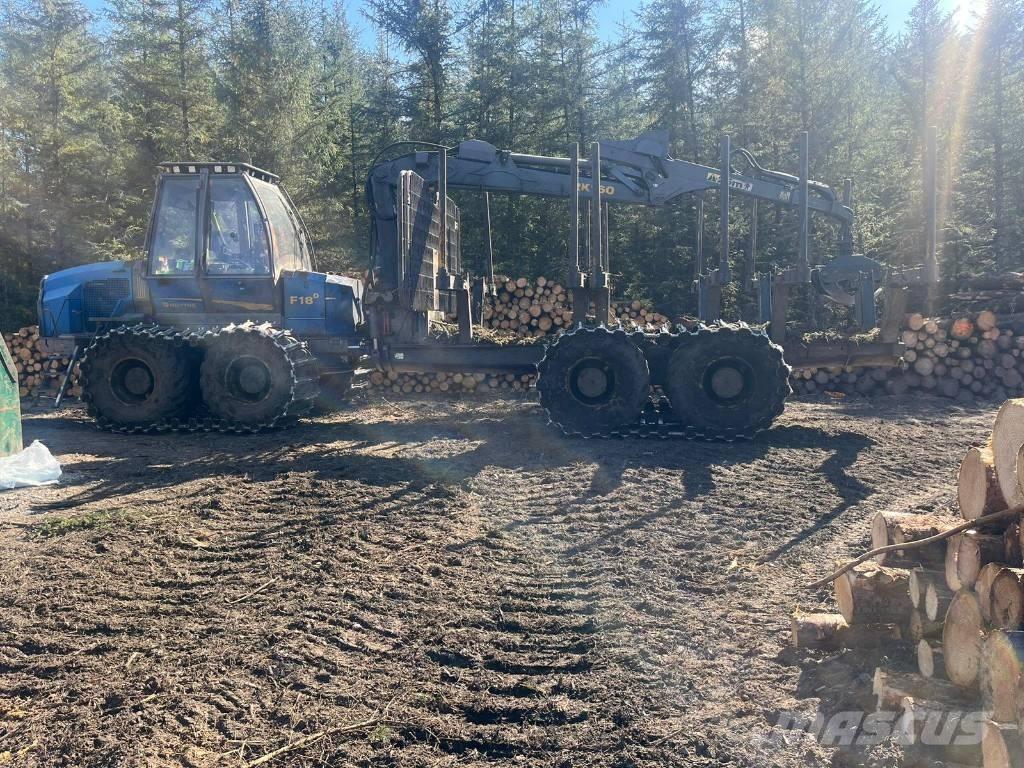 Rottne F18D Naudoti miškovežiai (Forvarderiai)