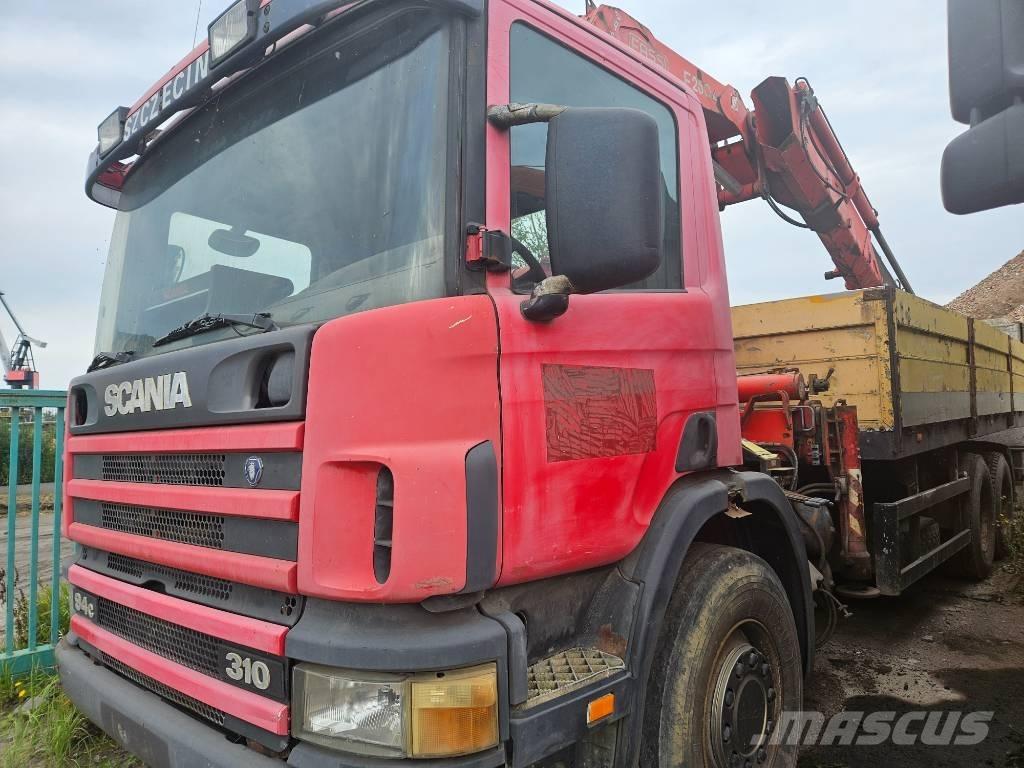 Scania P 94 FASSI Sunkvežimiai su dengtu kėbulu