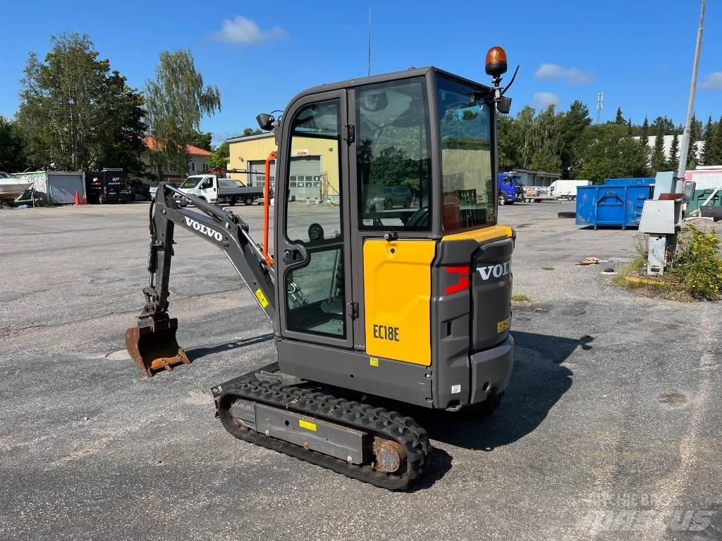 Volvo EC 18 E Mini ekskavatoriai < 7 t