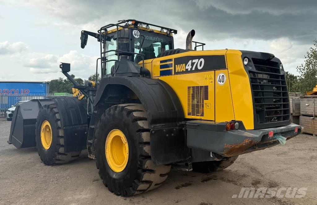 Komatsu WA470-8 Naudoti ratiniai krautuvai
