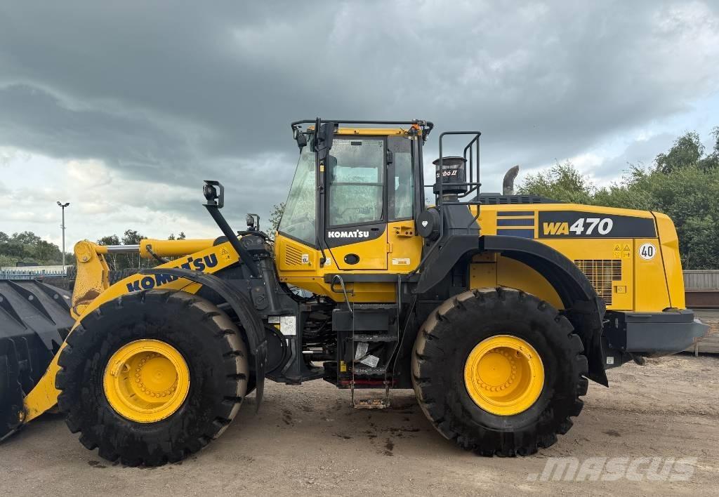 Komatsu WA470-8 Naudoti ratiniai krautuvai