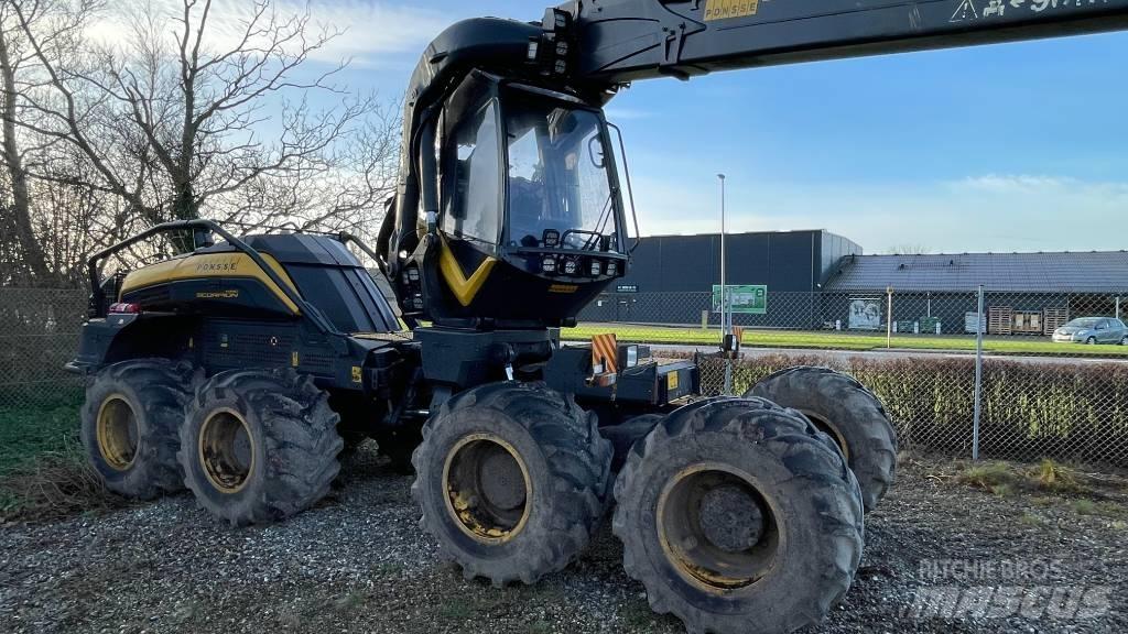 Ponsse Scorpion King Miško technika (Harvesteriai)