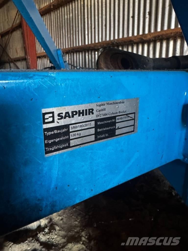 Saphir Frontgrubber Peiliniai plūgai