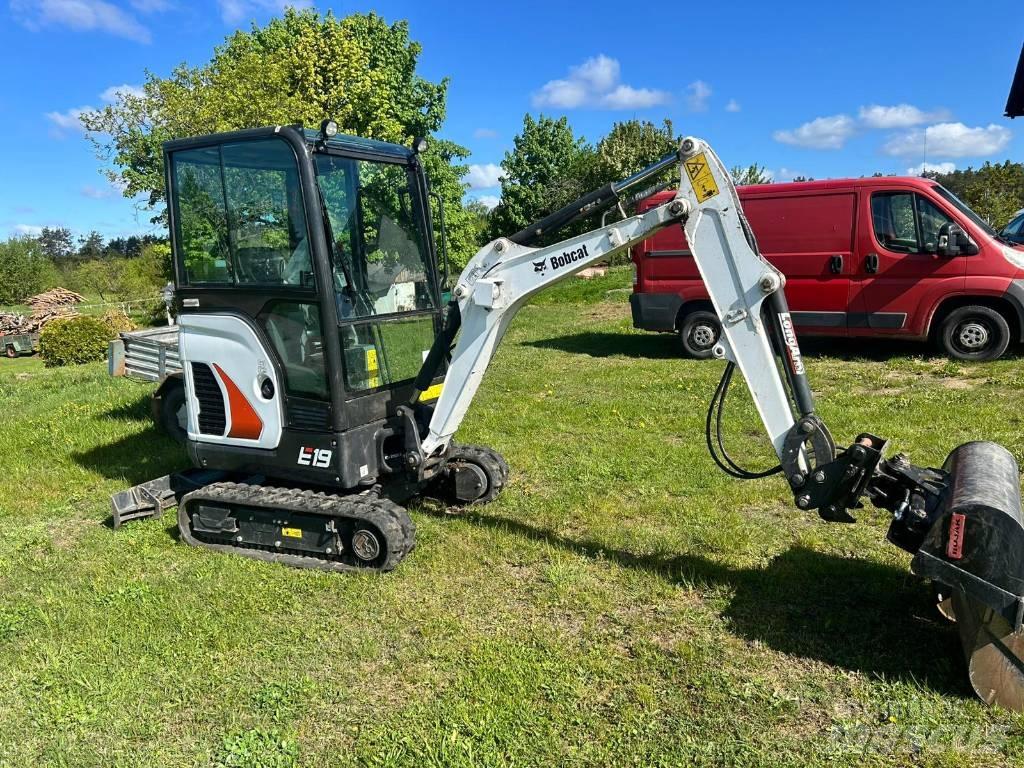 Bobcat E 19 Mini ekskavatoriai < 7 t