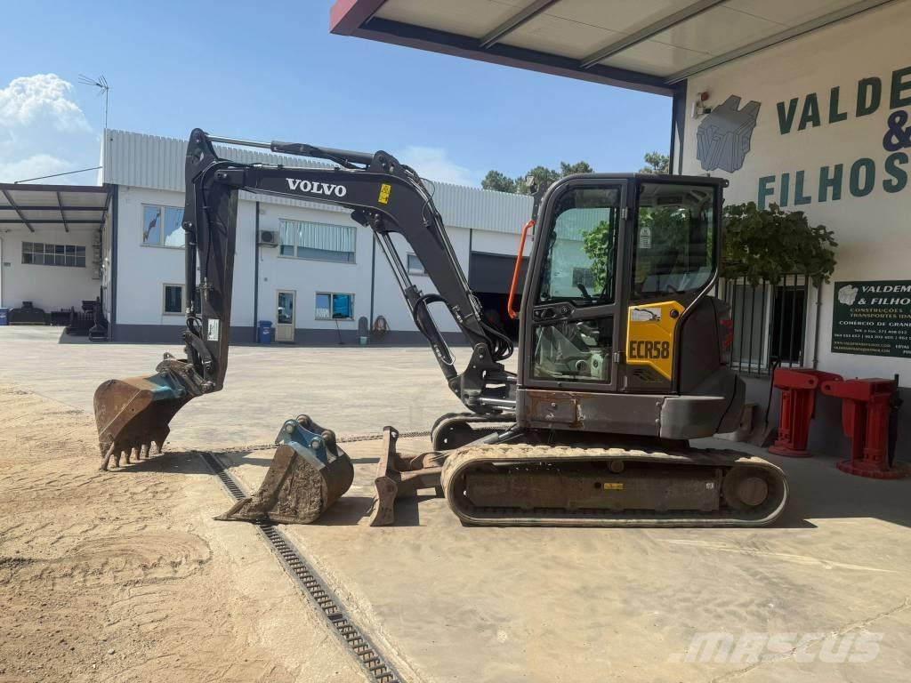 Volvo ECR 58 F Mini ekskavatoriai < 7 t