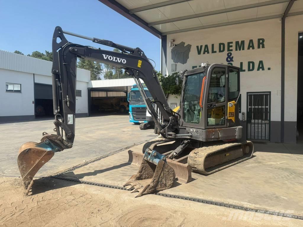 Volvo ECR 58 F Mini ekskavatoriai < 7 t