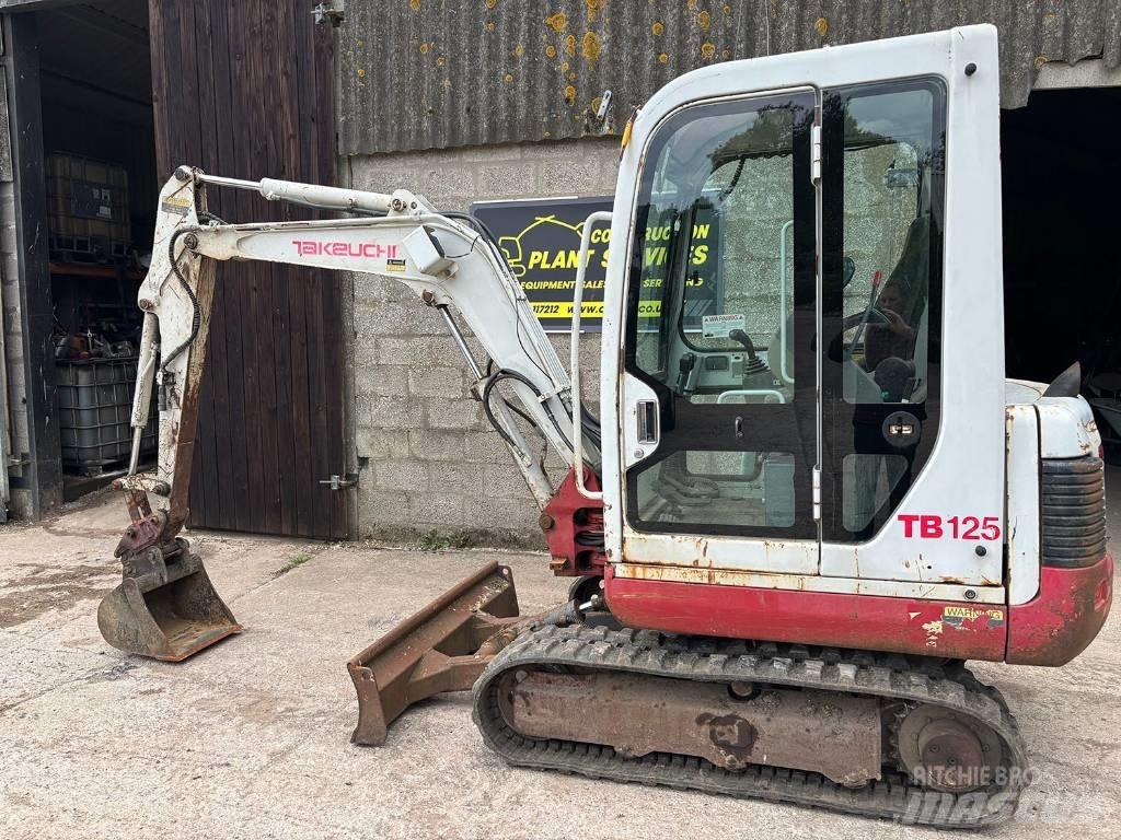 Takeuchi TB 125 Mini ekskavatoriai < 7 t