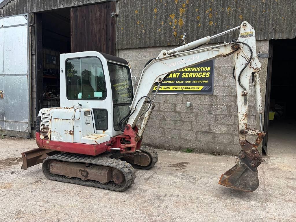 Takeuchi TB 125 Mini ekskavatoriai < 7 t