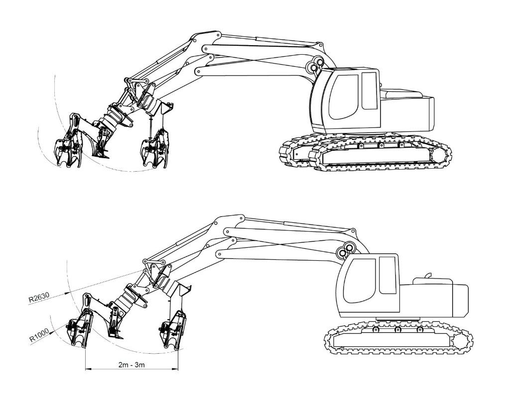 TMK 300 Miško technika (Harvesteriai)