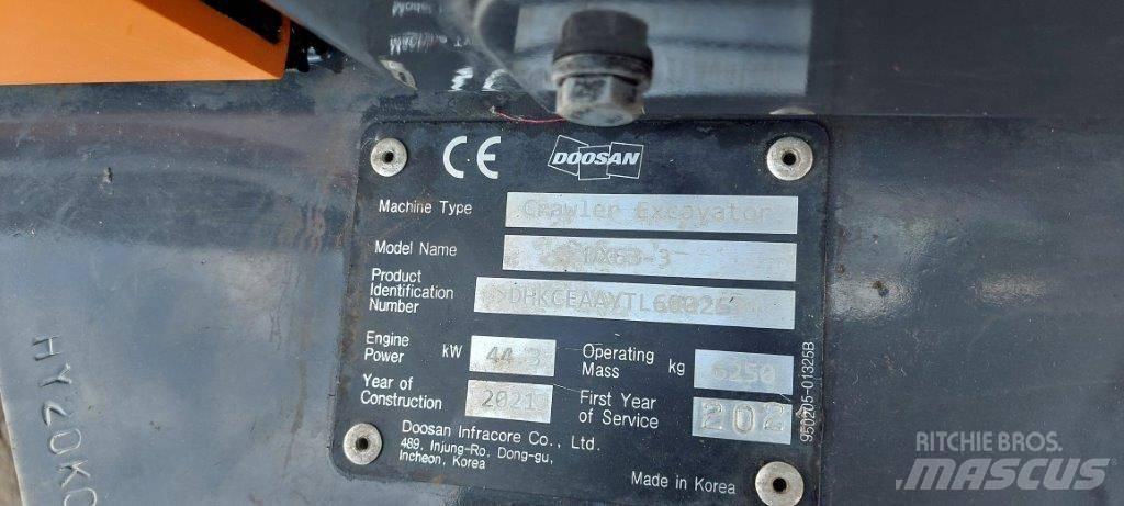 Develon Excavator Vikšriniai ekskavatoriai