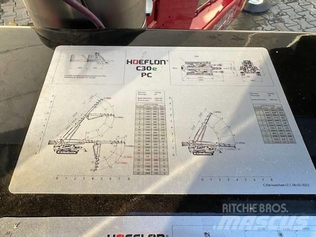 Hoeflon C30e Mini kranai