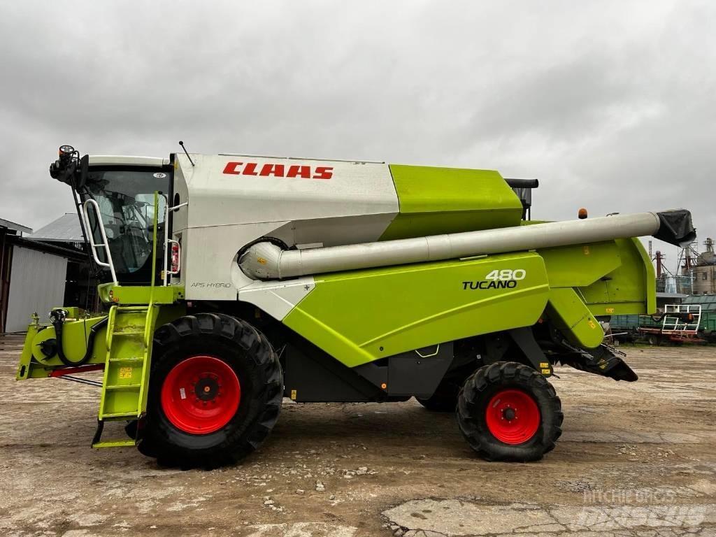 CLAAS Tucano 480 Derliaus nuėmimo kombainai