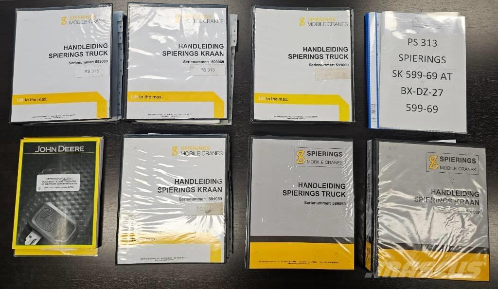 Spierings SK 599 AT5 Bokštiniai kranai