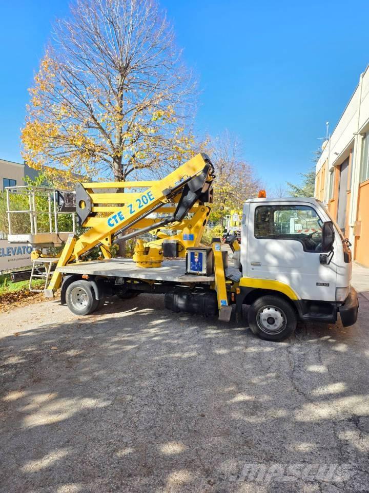 CTE ZED 20 Ant vilkikų montuojamos kėlimo platformos