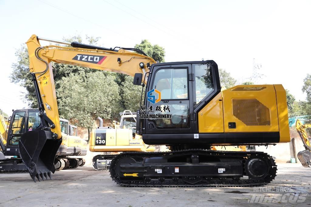 TZCO TZ130 Vidutinės galios ekskavatoriai 7-12 t