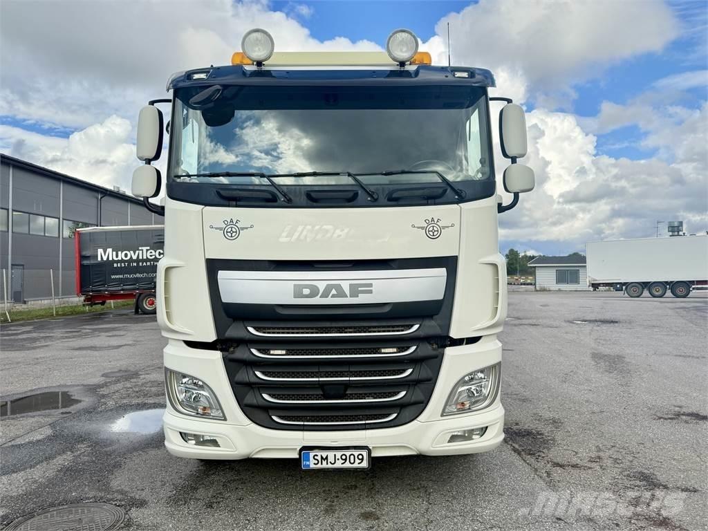 DAF XF 510 6X2 FAN Sunkvežimiai su keliamuoju kabliu