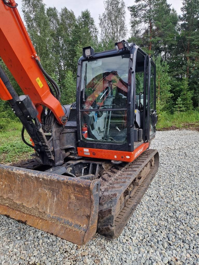 Kubota KX 080-4 Vidutinės galios ekskavatoriai 7-12 t