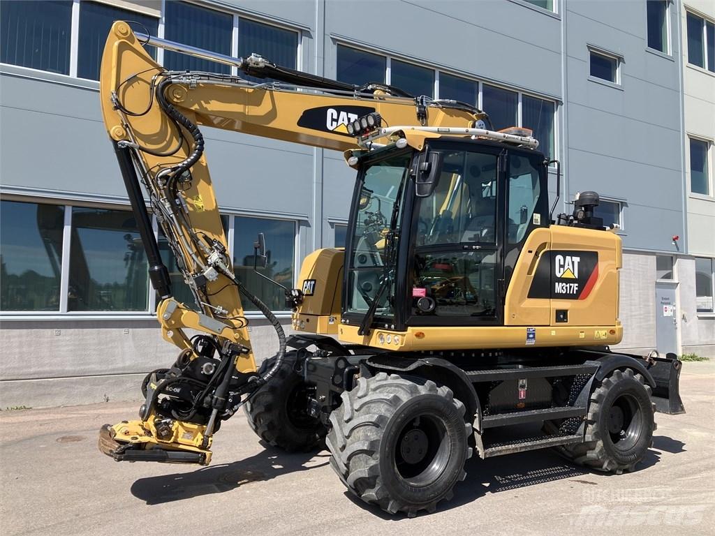 CAT 317 F Ratiniai ekskavatoriai