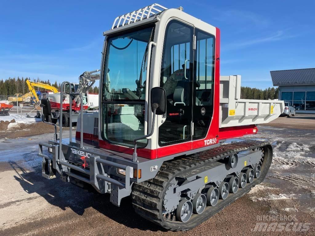 Takeuchi TCR 50 Vikšrinė savivartė technika