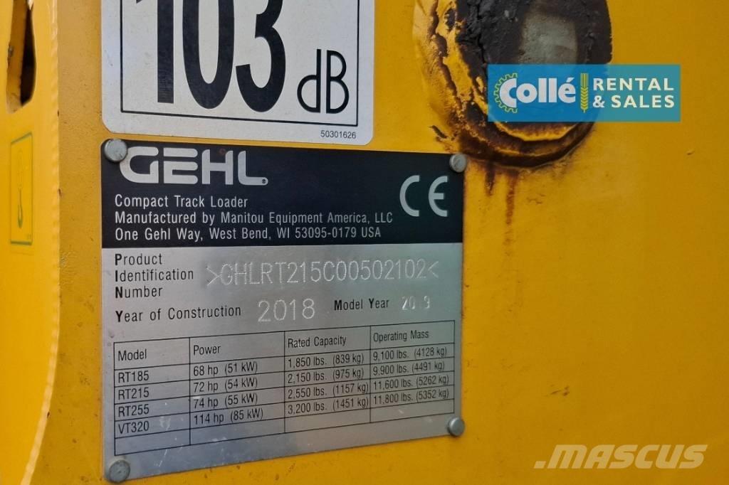 Gehl RT215 | 2018 Vikšriniai krautuvai