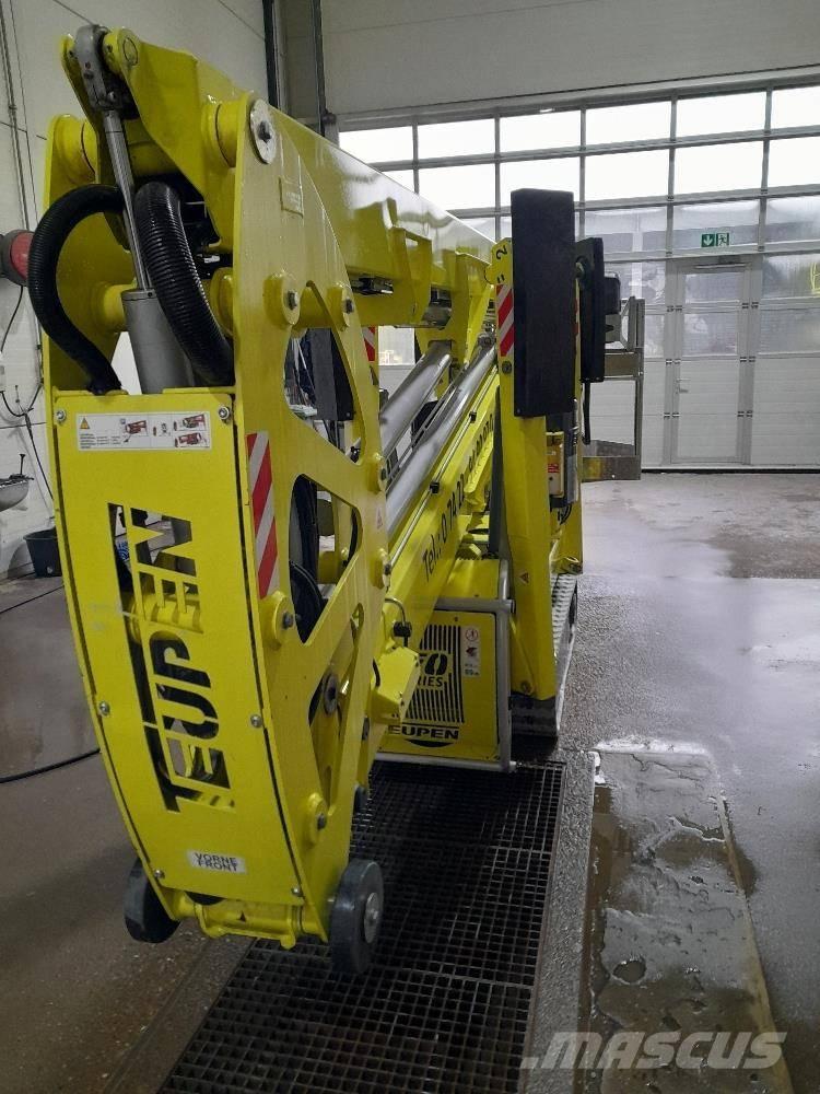 Teupen Leo 18 GT + Kompaktiškas savaeigis strėlinis keltuvas