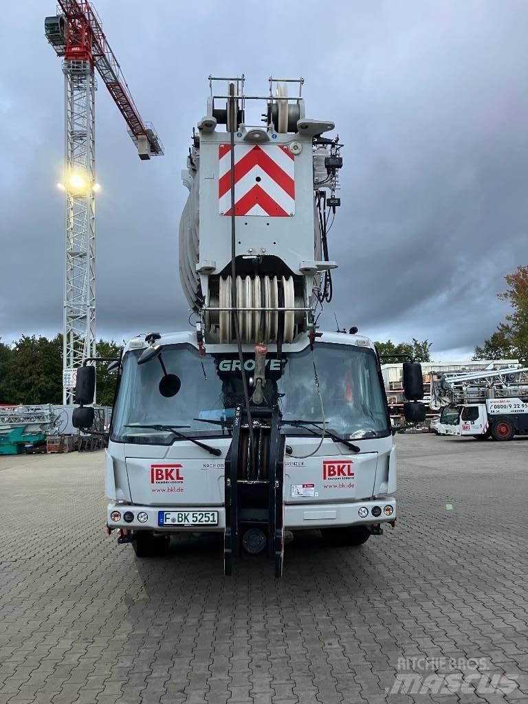 Grove GMK 5250 XL Neapdoroto reljefo kranai
