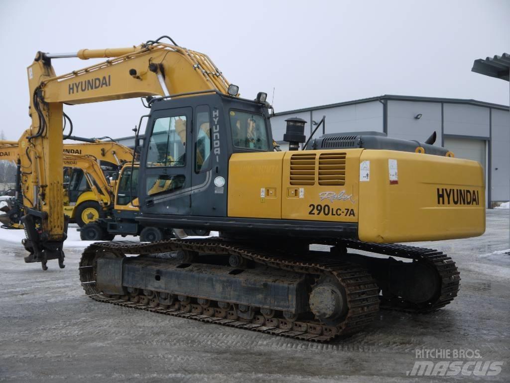 Hyundai R 290 LC-7A Vikšriniai ekskavatoriai