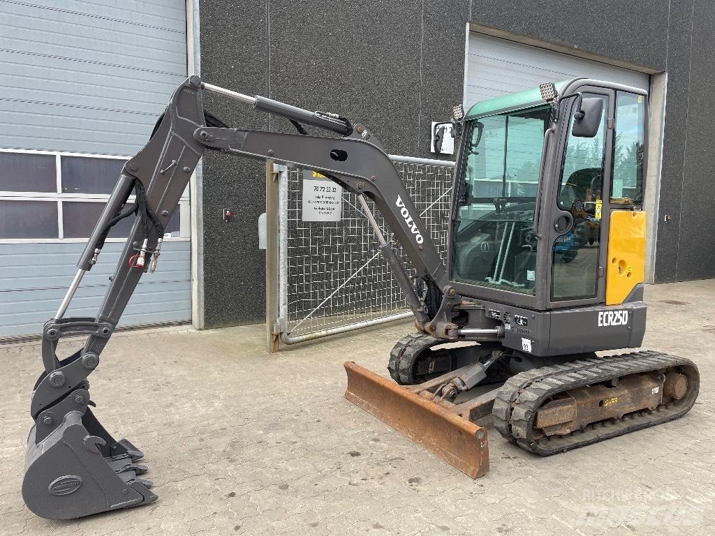 Volvo ECR25D Mini ekskavatoriai < 7 t