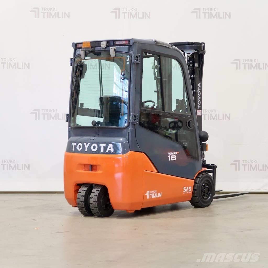 Toyota 8FBE18T Elektriniai šakiniai krautuvai