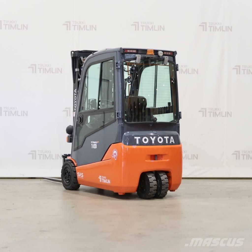 Toyota 8FBE18T Elektriniai šakiniai krautuvai