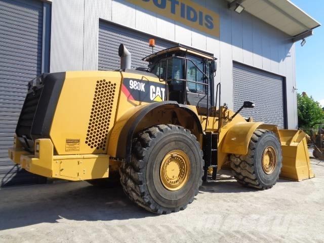 CAT 980 K Naudoti ratiniai krautuvai