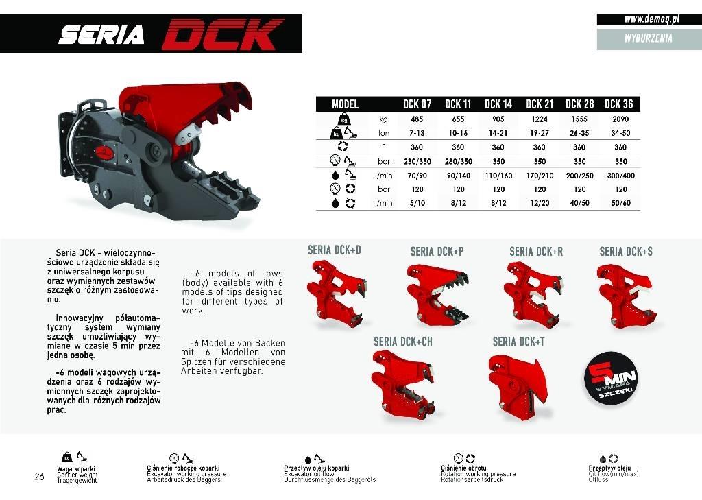  DEMOQ DCK21 Trupintuvai