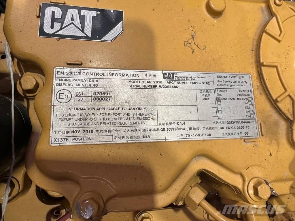CAT C4.4 Varikliai