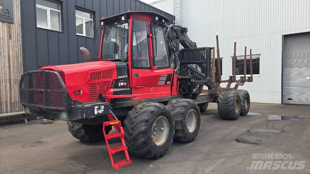 Komatsu 855 Naudoti miškovežiai (Forvarderiai)